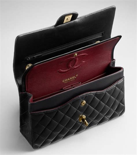 chanel flap red interior|Chanel flap small or medium.